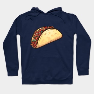 Cartoon taco Hoodie